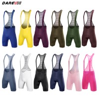 DAREVIE Culotte de Ciclismo para Hombre Sin Costuras 2.0 PRO Level, Pantalones Cortos de Ciclismo para Hombre 6H 500KM, Culotte de Ciclismo con Tirantes para Hombre, Elástico en 4 Direcciones